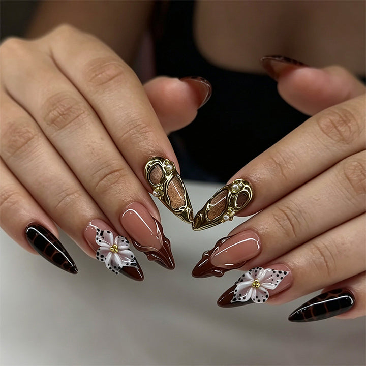 Luxury Nail Art Set with Galactic Designs Kalsten