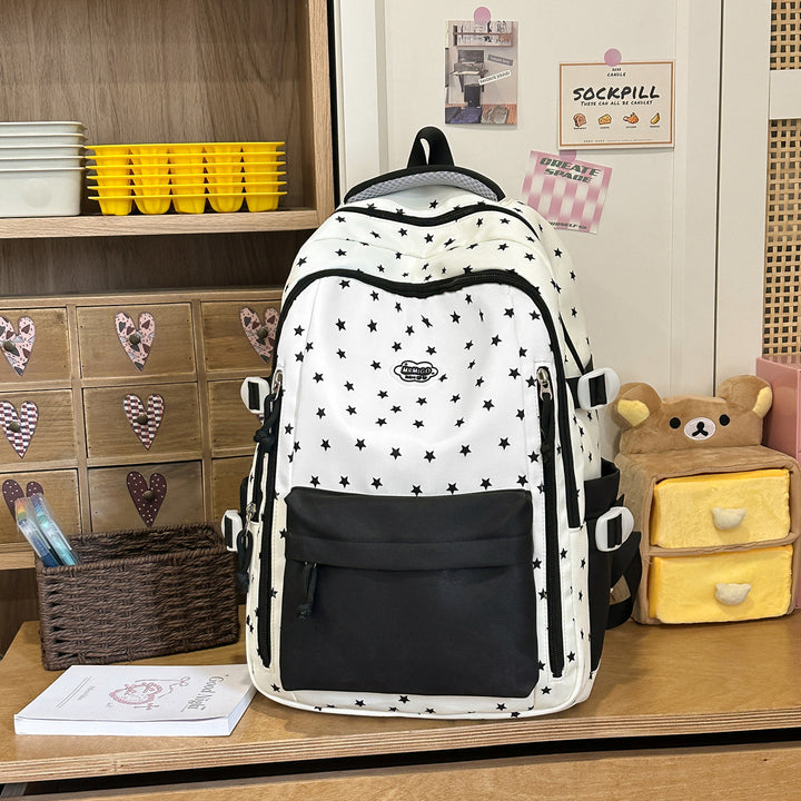 Creative Star-Printed Casual Backpack Kalsten