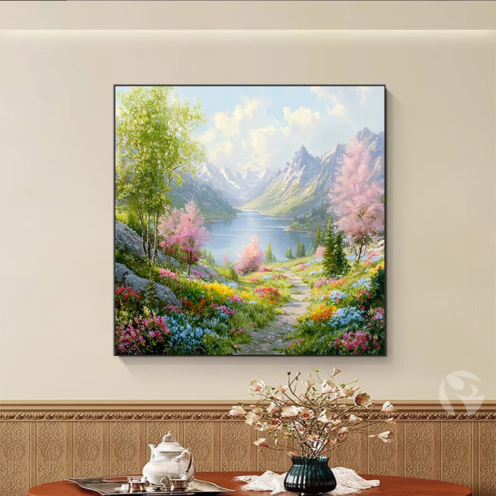 Scenic Landscape Canvas Artwork