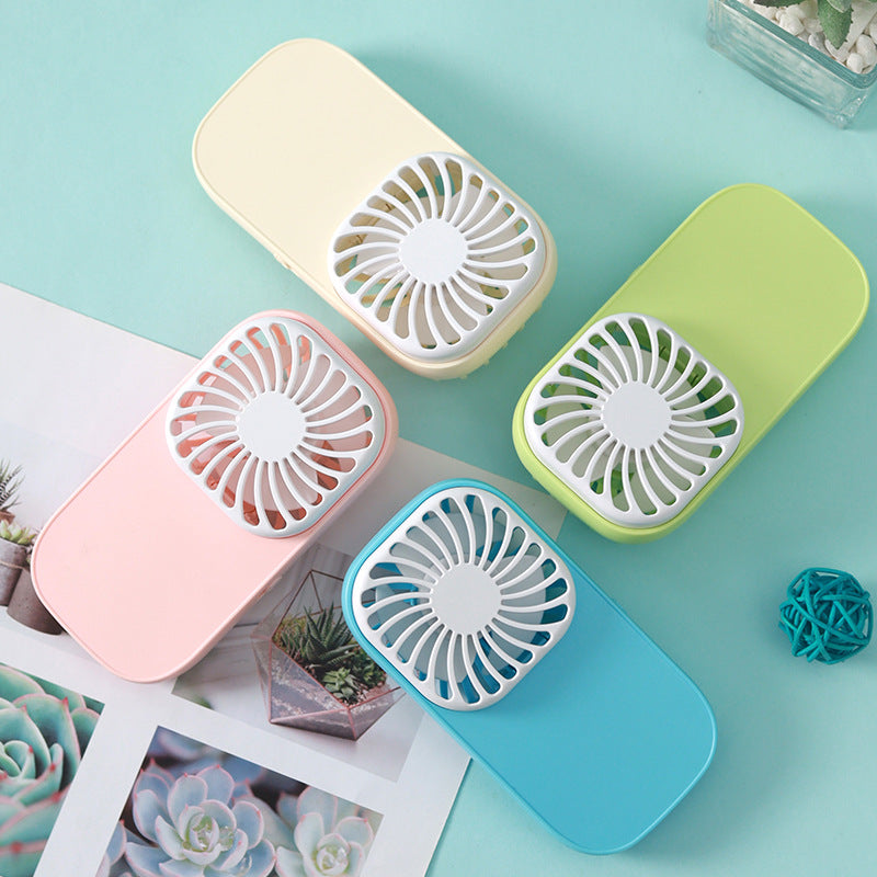 Ladies portable handheld fan with ergonomic design Kalsten