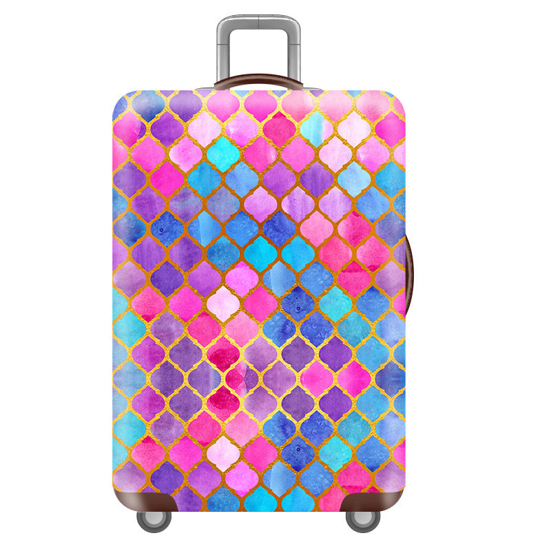 Unisex Hard-shell Travel Suitcase with Funny Panda Design Kalsten