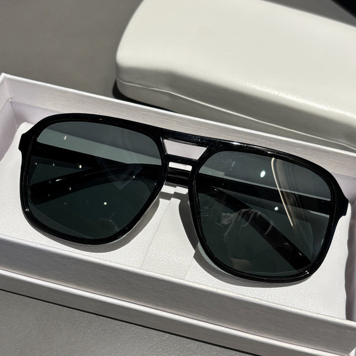 Premium Oversized Angular Frame Sunglasses Kalsten