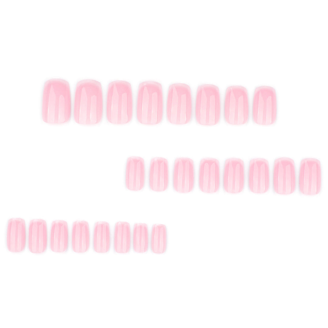 Artificial nail extensions with elegant ombre effect Kalsten