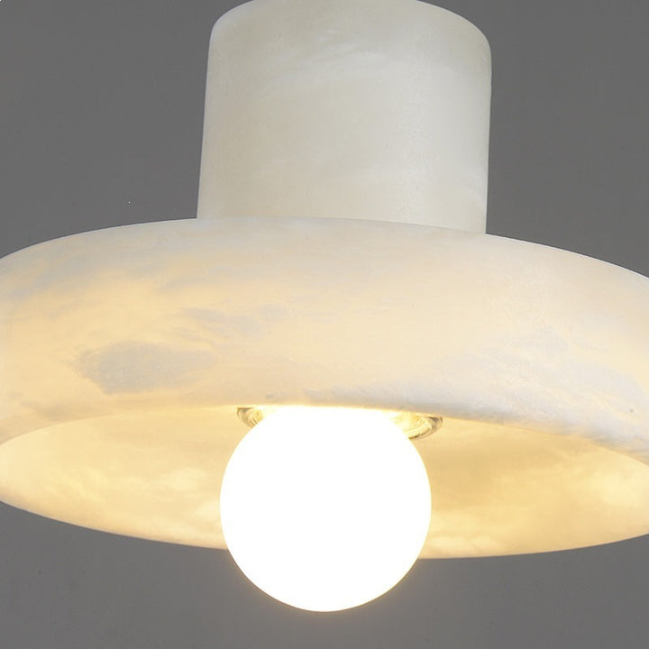 Elegant Marble Hanging Light Fixture