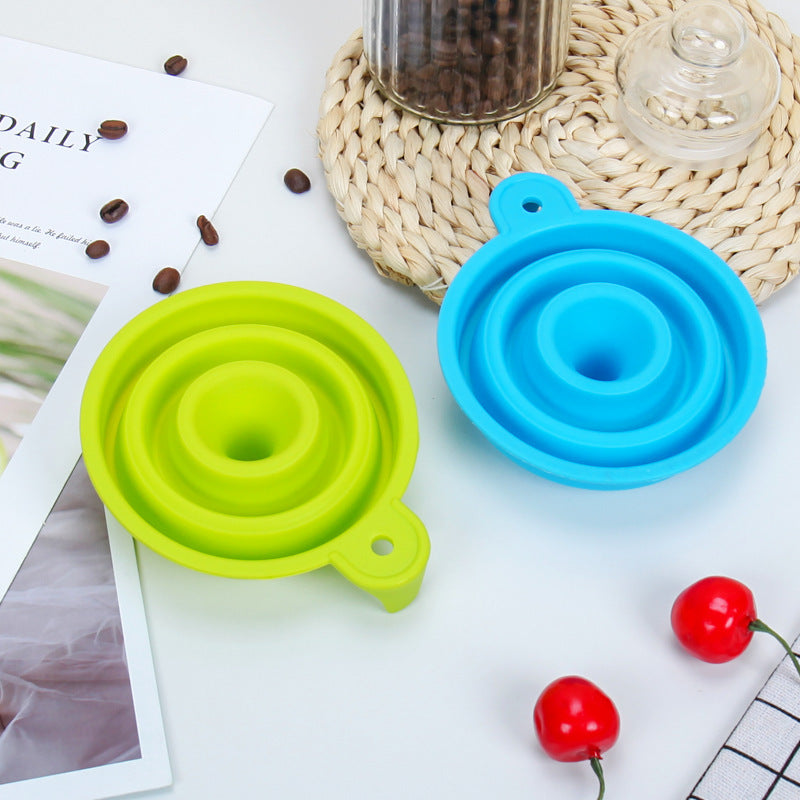 Collapsible Silicone Funnel with Innovative Design Kalsten