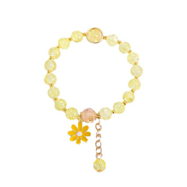 Elegant bracelet with flower pendant Kalsten
