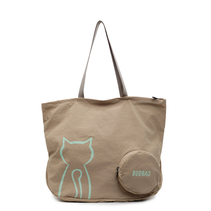 Tote bag with stylish cat design and generous storage space Kalsten