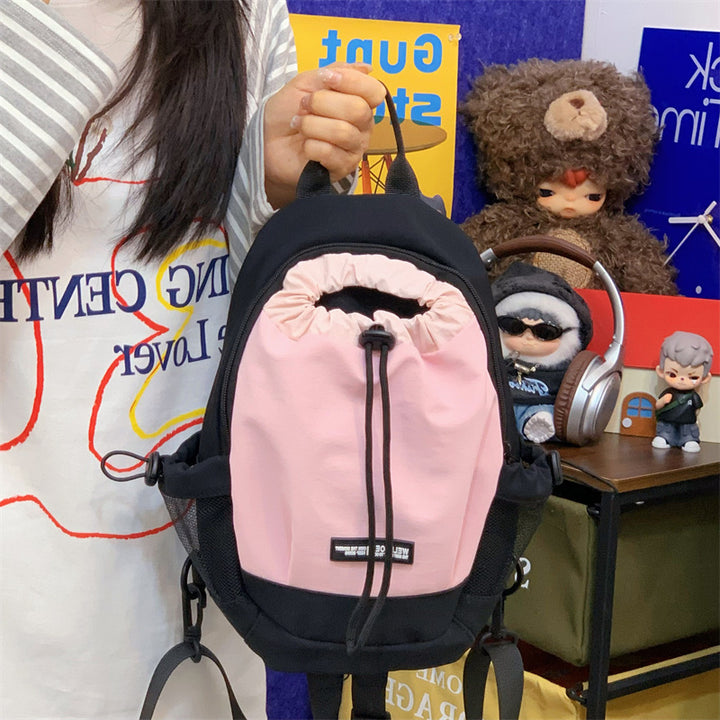Drawstring Closure Casual Backpack Kalsten