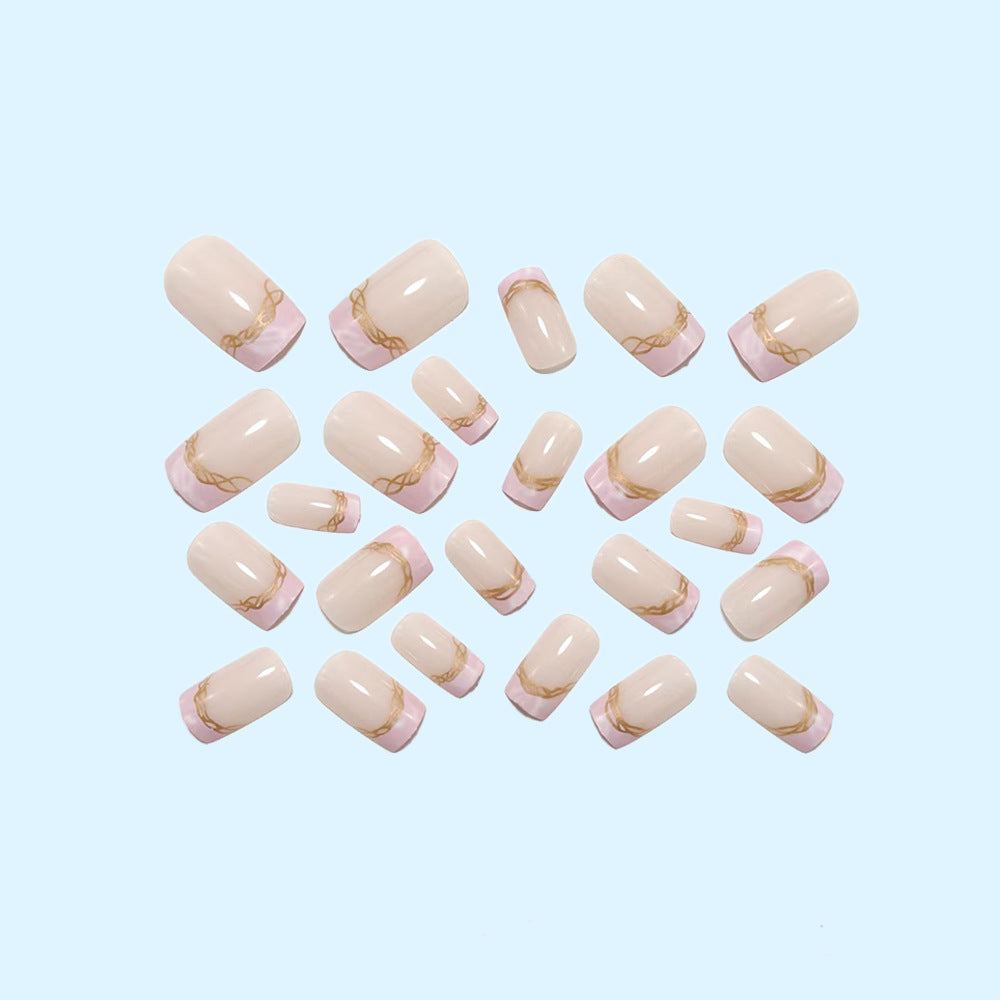 Luxury glamour design artificial nails Kalsten