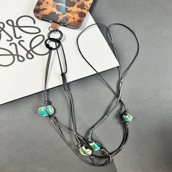 Artistic Floral Charm Necklace Kalsten