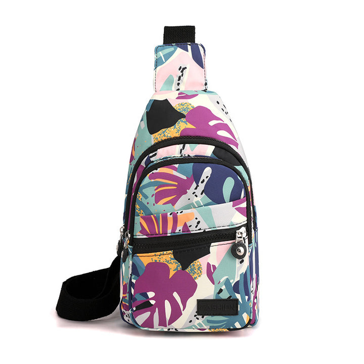 Floral Design Sling Tote
