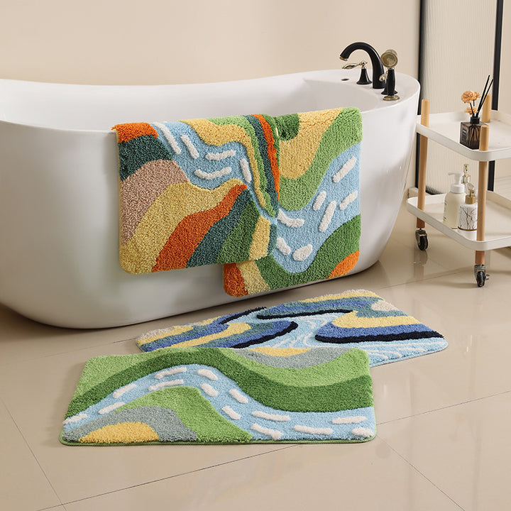 Artistic Plush Area Rug Kalsten