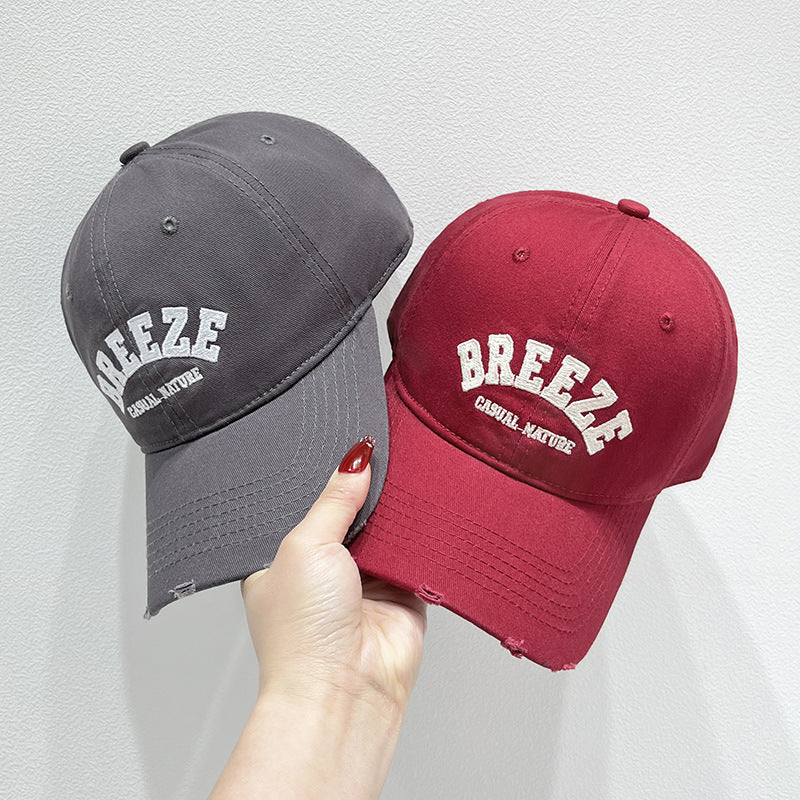 Men's Casual Distressed Cotton Cap Kalsten