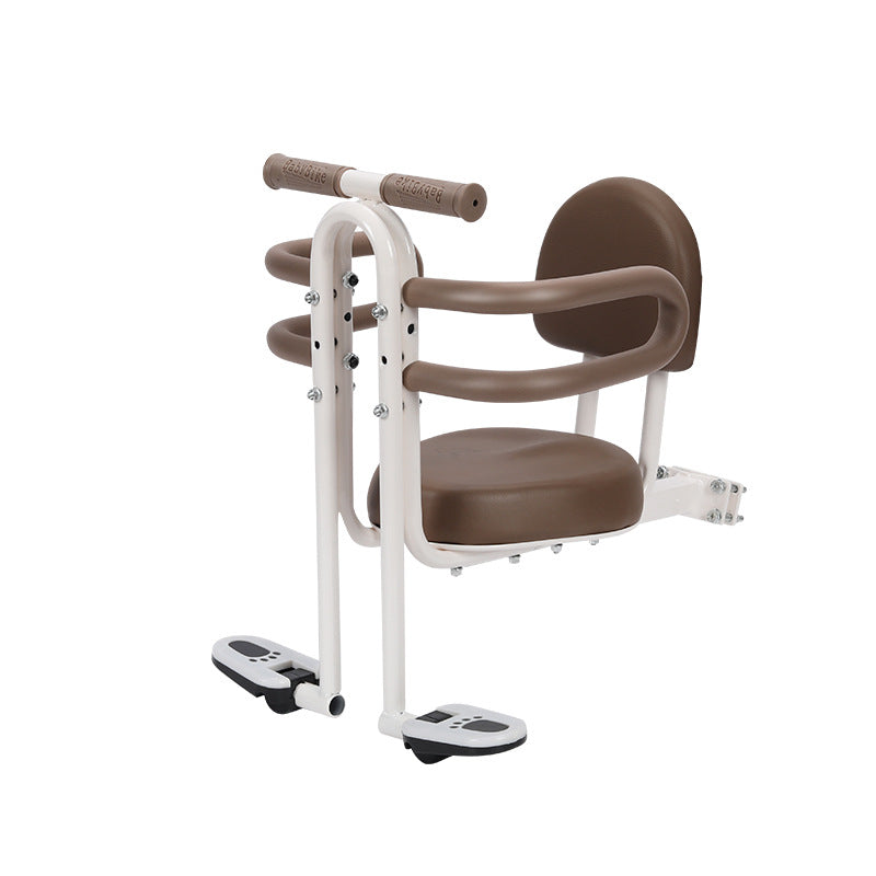 padded detachable child scooter seat with backrest and safety armrests Kalsten