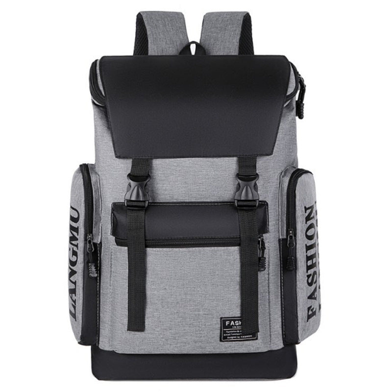 Roll-Top Urban Backpack with Multifunctional Storage Kalsten