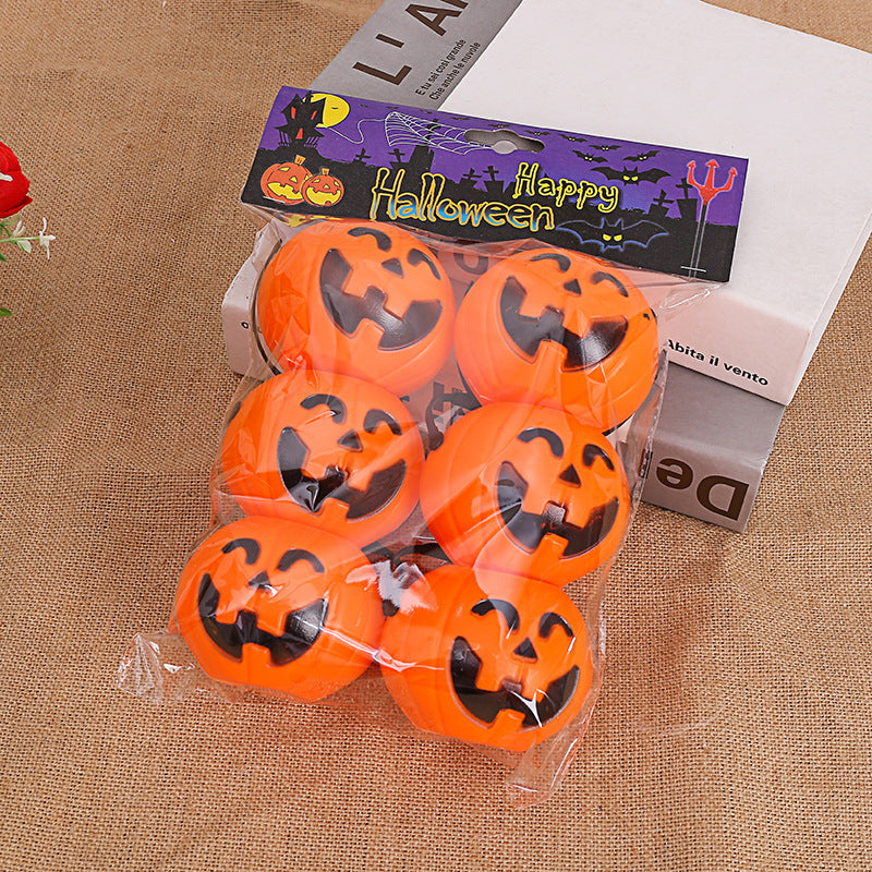 Halloween Themed Trick-or-Treat Pumpkin Buckets Kalsten