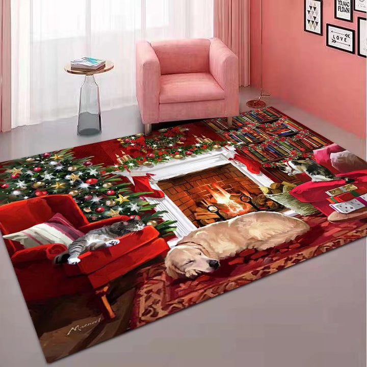 Holiday-Themed Area Rug Kalsten