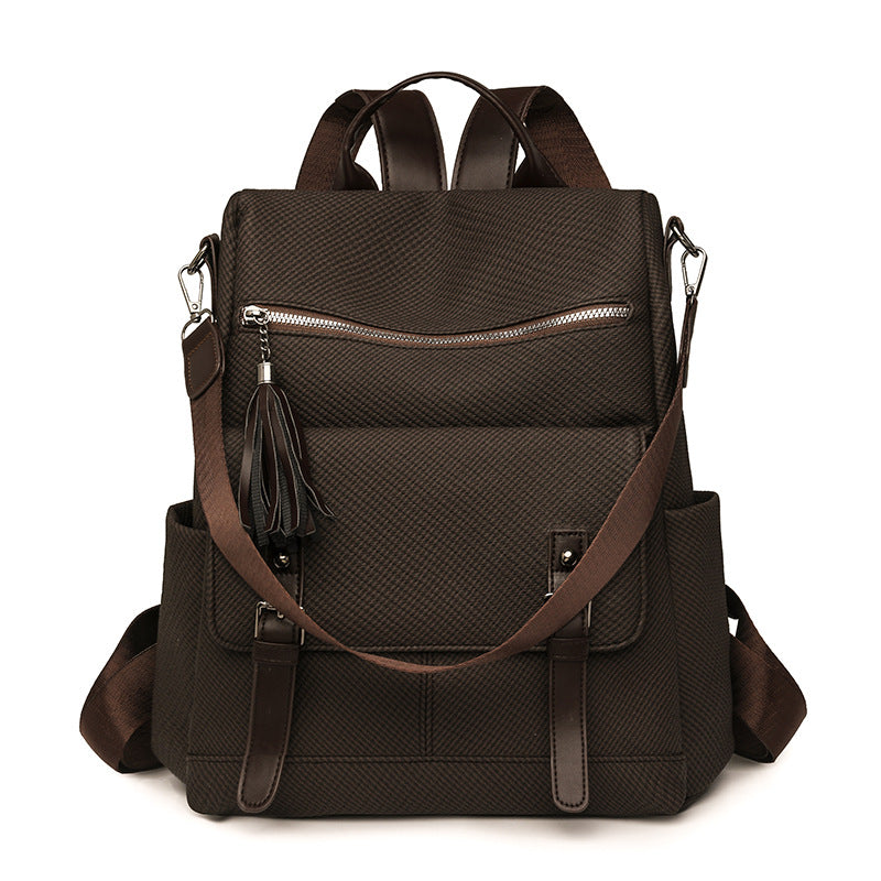 Multi-Functional Textured Backpack Kalsten