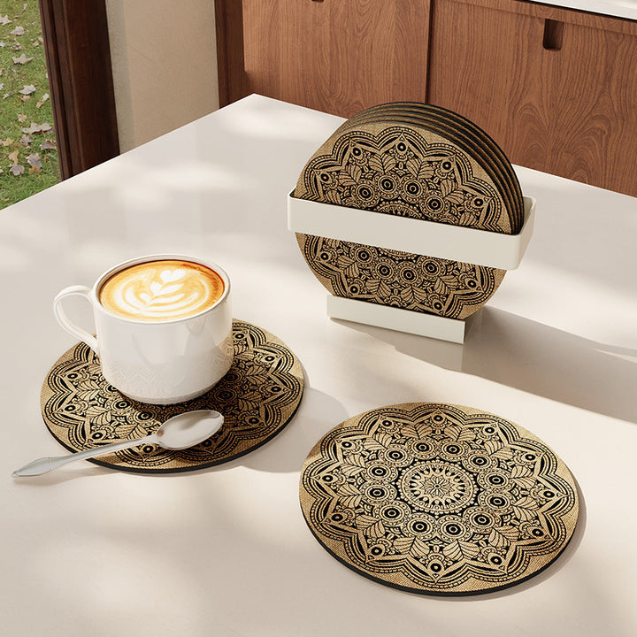 Decorative Cork Coasters