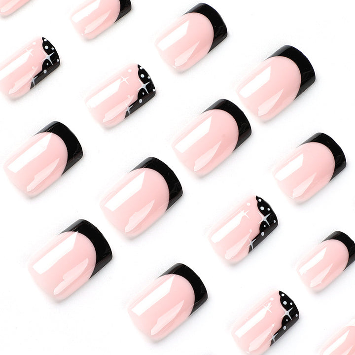 Artful Nail Art with Reflective Accents Kalsten