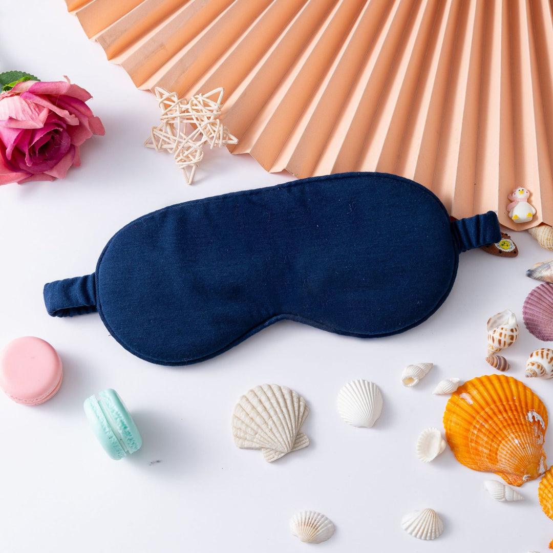 Women's lightweight cotton sleep mask with ergonomic padding and elastic comfort band Kalsten