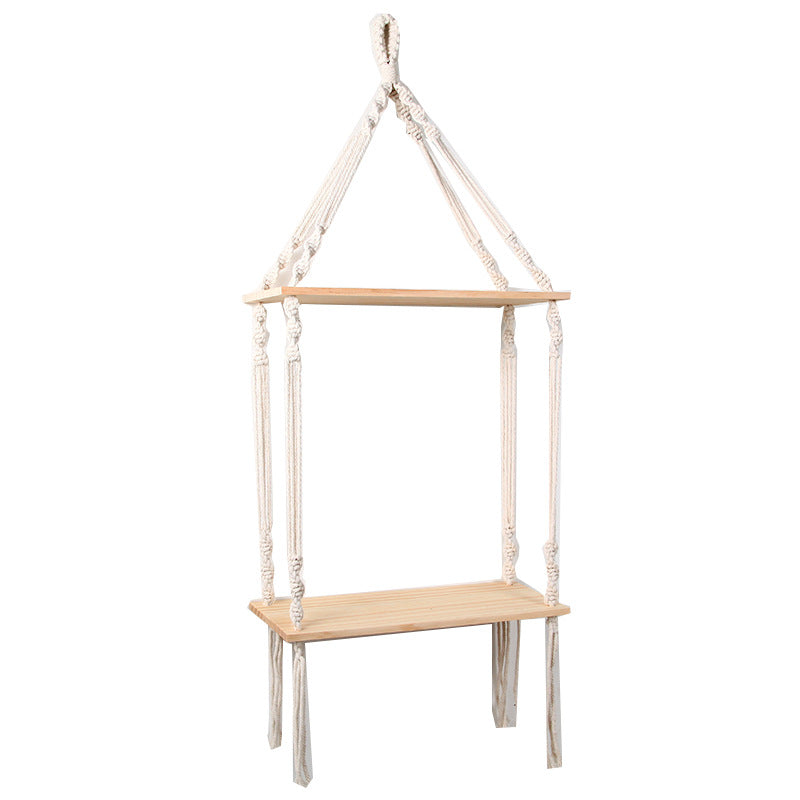 Hanging Macrame Shelf Organizer Kalsten 1788941636