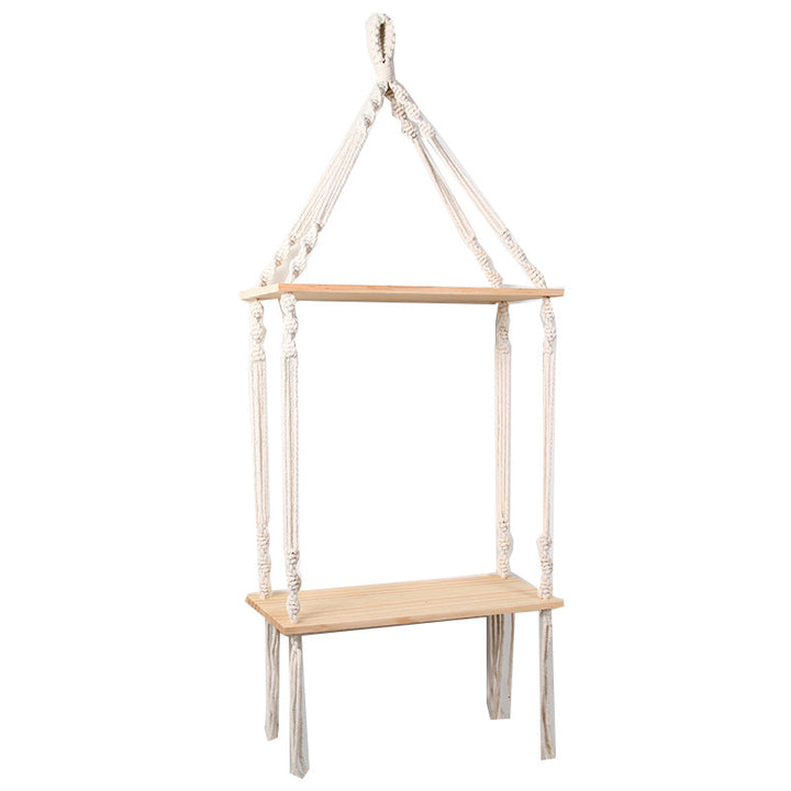 Hanging Macrame Shelf Organizer Kalsten 1788941636