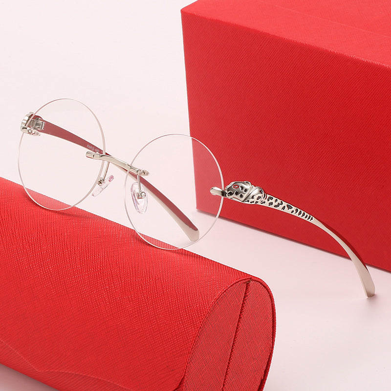 Women’s round sunglasses with luxurious accents and protective UV protection Kalsten
