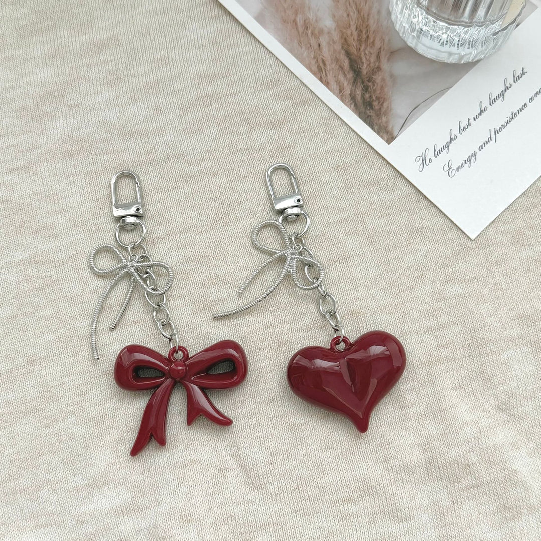 Artistic Heart Charm Keychain Kalsten