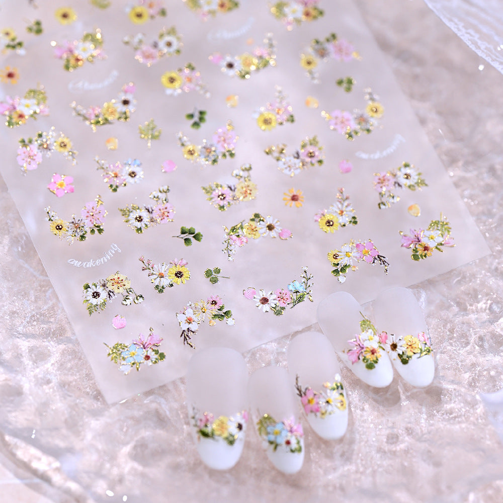 Floral Nail Art Decals