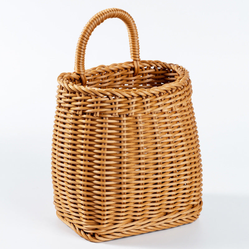Handcrafted Wicker Utility Basket Kalsten