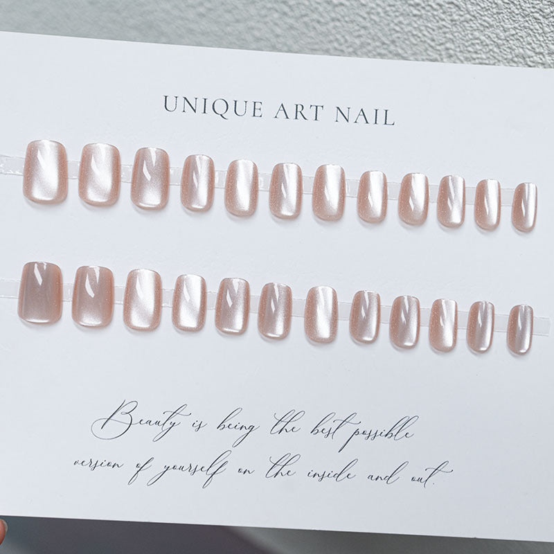 Glossy Press-On Nail Set