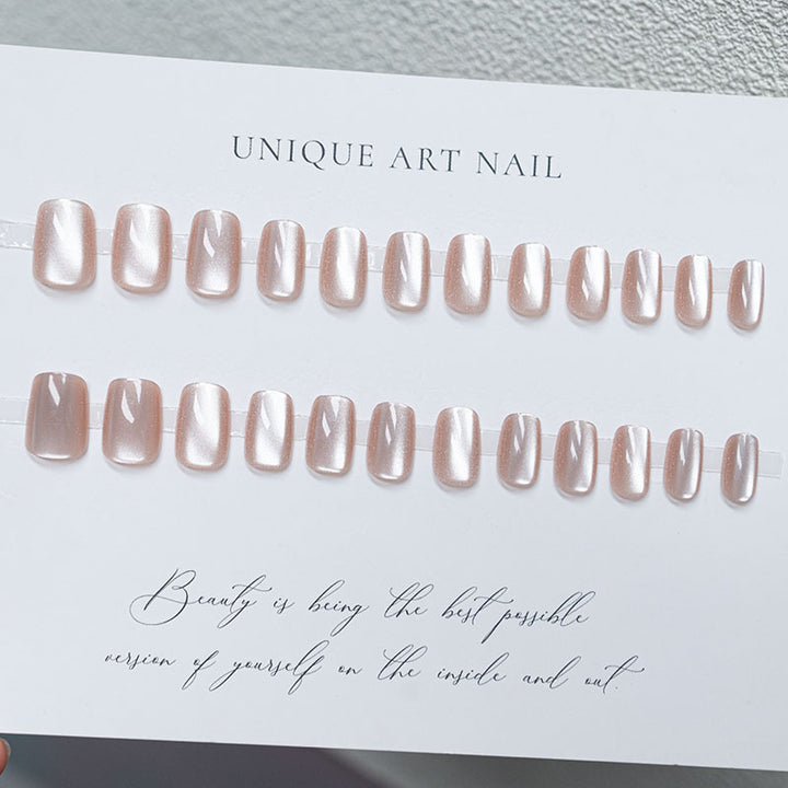 Glossy Press-On Nail Set