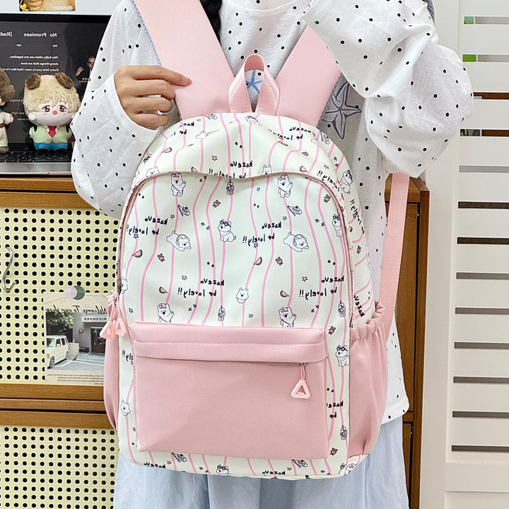 Cute Cartoon-Illustrated Backpack Kalsten