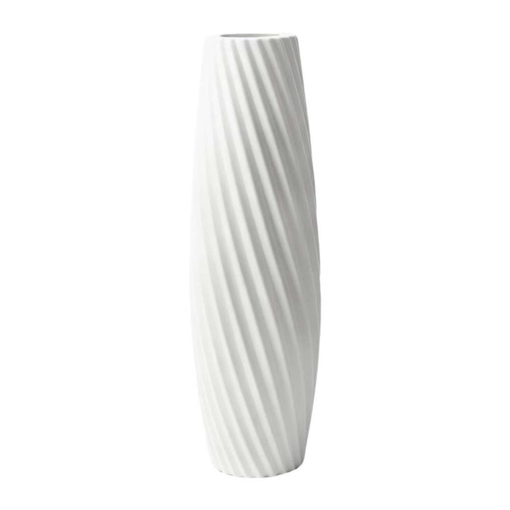 Elegant Twisted Decorative Vase Kalsten