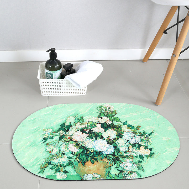 Decorative Bath Mat Kalsten