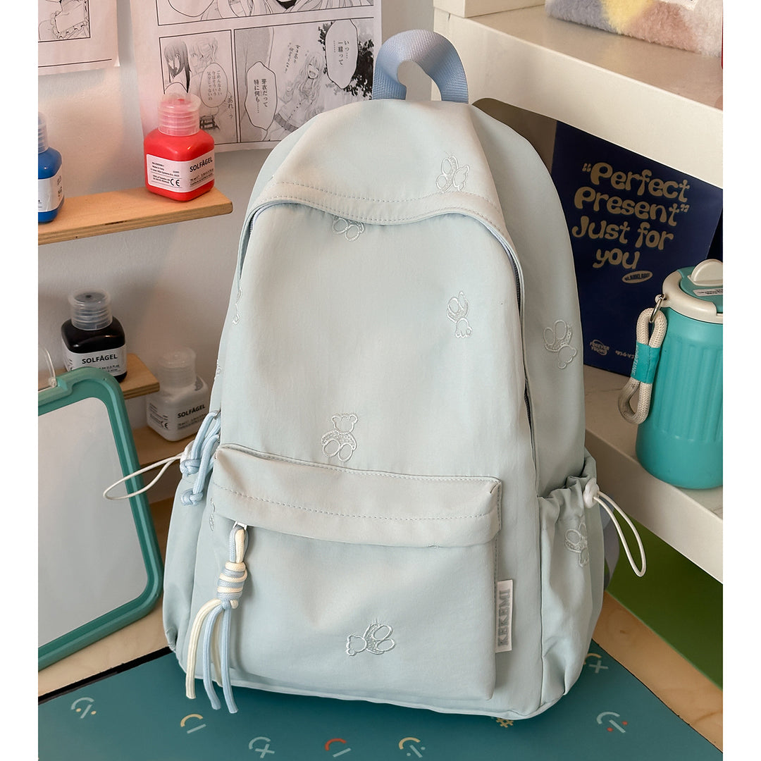 Decorative Embroidered Backpack Kalsten