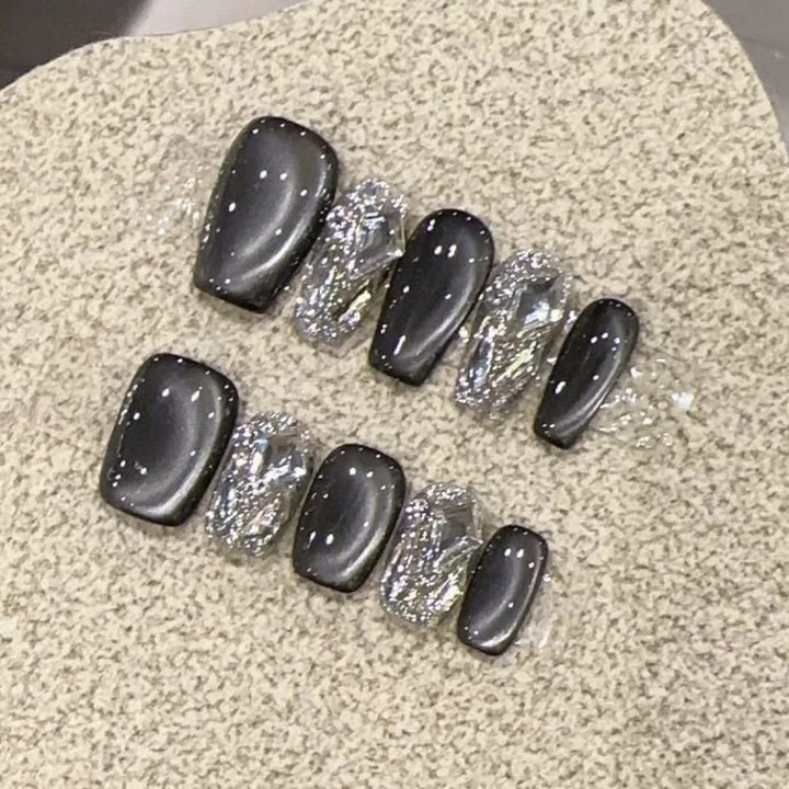 Premium Artistic Press-On Nail Set Kalsten
