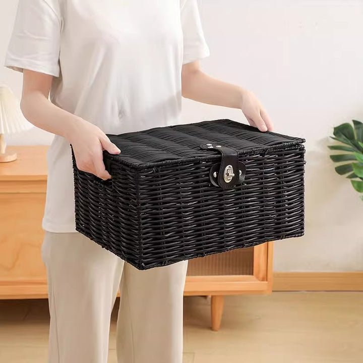 Versatile Rectangular Storage Basket Kalsten