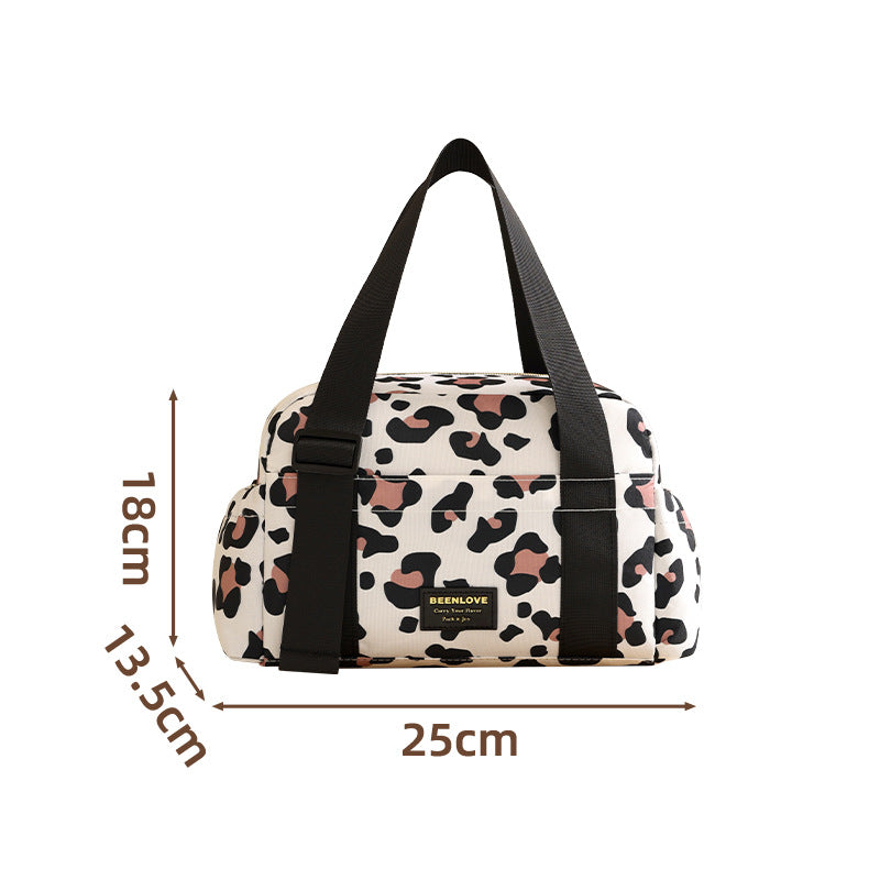 Insulated Lunch Tote with Cute Bow Design Kalsten
