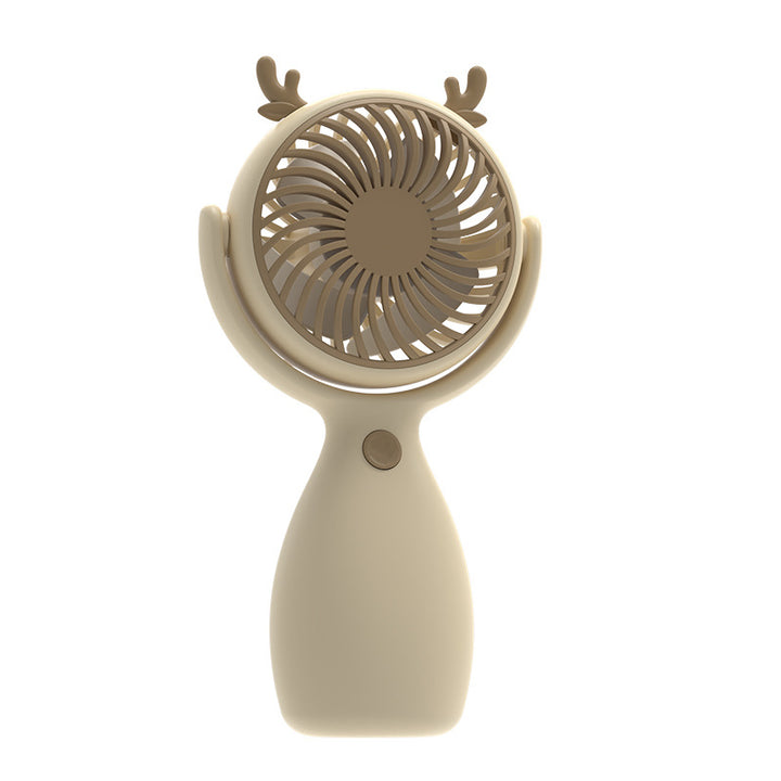 Unisex Portable Mini Hand Fan with Cat Ears and Rechargeable Battery Kalsten