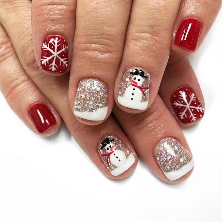 Festive Holiday Nail Art Kit Kalsten