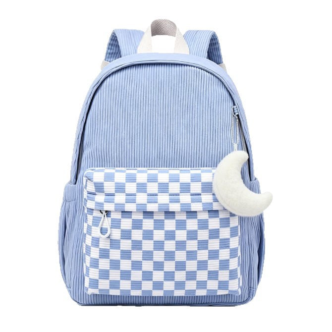 Textured Corduroy Backpack Kalsten