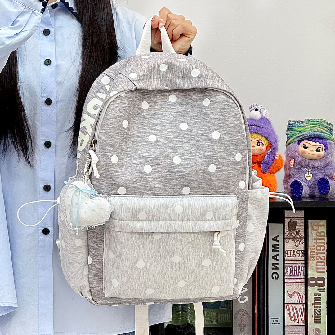Stylish Polka Dot Patterned Backpack Kalsten 1791205639