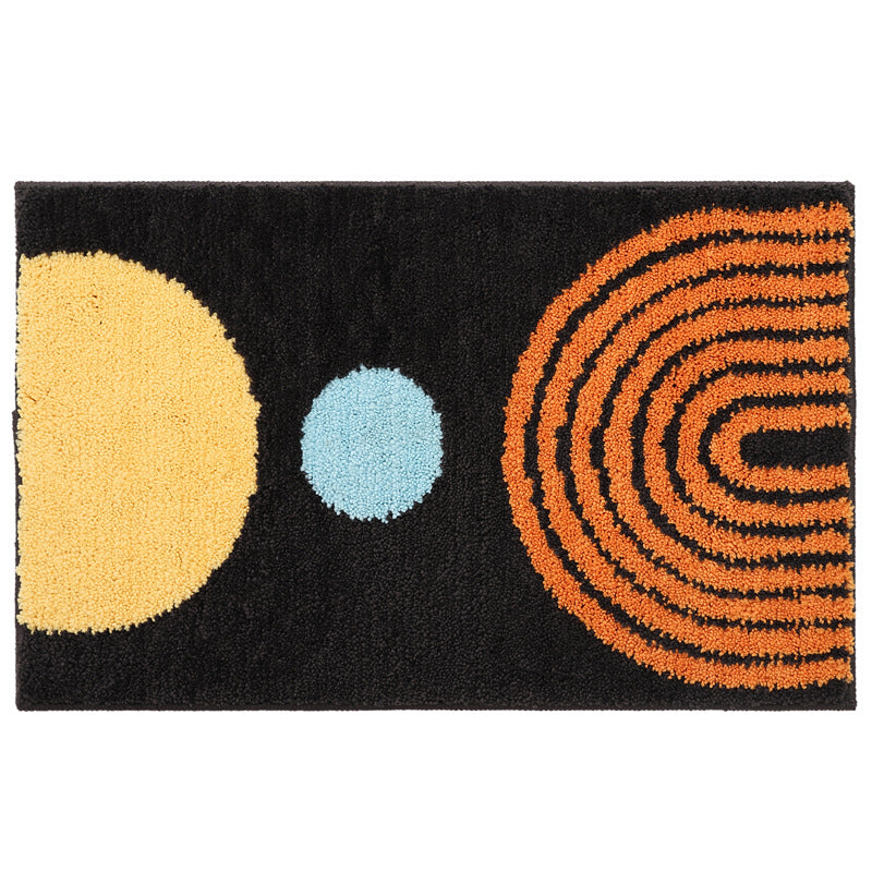 Artistic Abstract Bath Mat