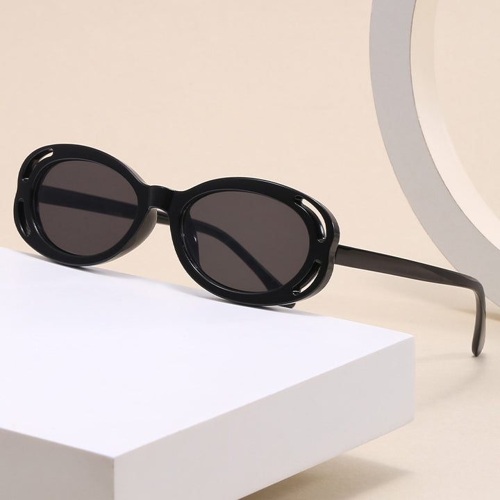Women's fashionable sunglasses with oval frame and unique design Kalsten