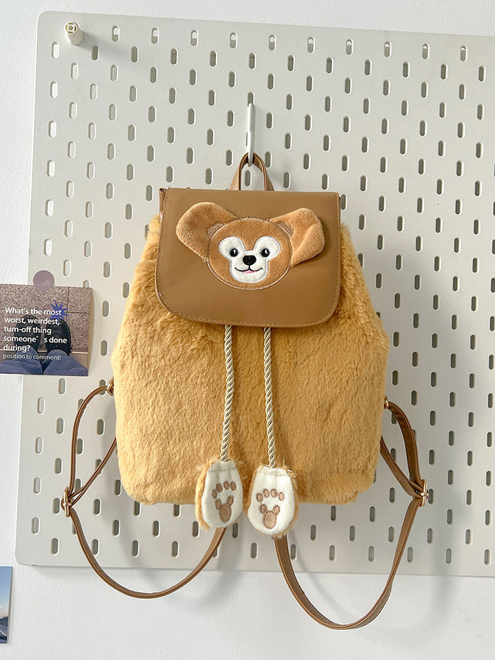 Plush backpack with animal motif Kalsten