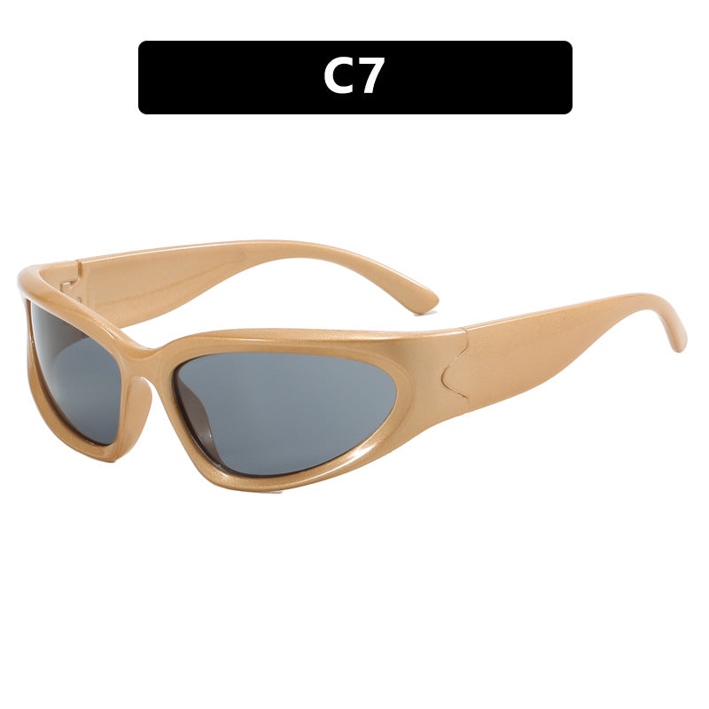 Women sporty sunglasses with ergonomic design and protective UV filter Kalsten