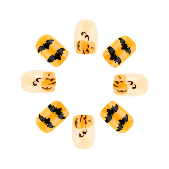 Seasonal Halloween-Themed Press-On Nail Art Set Kalsten