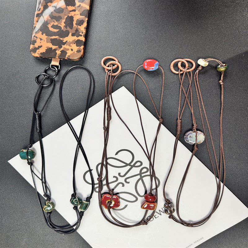 Artistic Floral Charm Necklace Kalsten